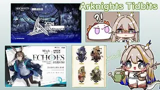 [ Arknights ] : AK Tidbits | Ambience Synesthesia 2024 VOD is Up! AK Video Contest, TCG & Cafe!