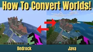 How To Convert Worlds Between Minecraft Java And Minecraft Bedrock! 2022
