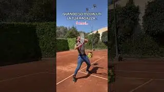 ANCHE IL VOSTRO PARTNER È COMPETITIVO?😂🎾💪🏼 