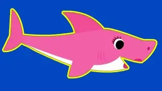 Baby Shark | Mummy Shark Remix - 4K Green Screen