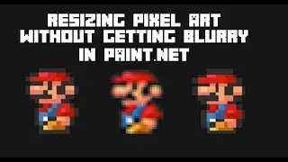 Resizing Pixel Art Without it Getting Blurry   Paint net