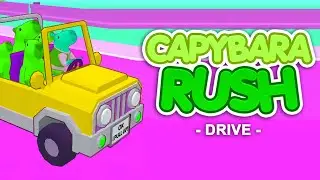 Capybara Rush - Drive - Gameplay | iOS, Android, Adventure Game