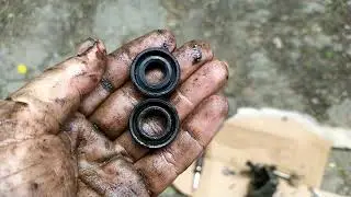 REPLACING THE SHIFT ROD SEAL. CHEVROLET LACETTI.