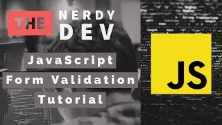 Form Validation In JavaScript Using Regex