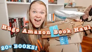 HUGE Amazon Book Haul + Unboxing // 20+ Books (romance, fantasy, and young adult books)