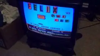 Sharp NES TV and Felix the cat.
