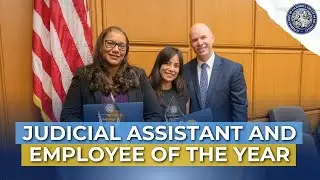 Judicial Assistant and Employee of the Year 2025