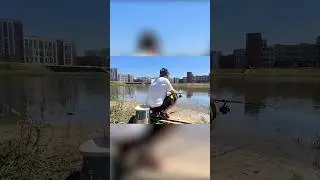 на рыбалке