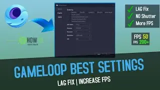Gameloop engine settings for Low/Mid End PC ! (With TDM Gameplay)