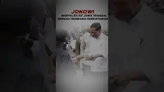 Jokowi Bertolak ke Jawa Tengah, Berkah Sembako Berdatangan