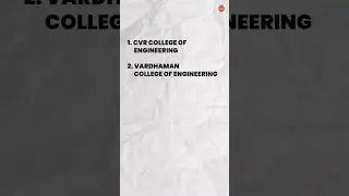 Top Colleges for TS EAMCET 2023 ( 5k - 10k Rank ) 