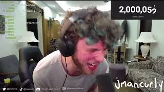 Jmancurly hit 2 MILLION SUBSCRIBERS