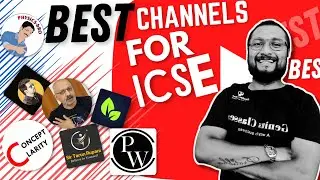 best channel for icse YouuTubee 2024-25