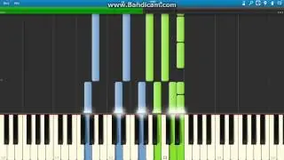 Mass Effect: An End, Once and for all (extended cut) - Synthesia piano