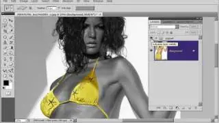 Glamour color pop fx: Photoshop
