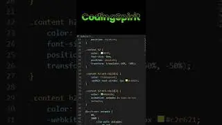 Wavy Text Animation Using HTML & CSS Only! | 