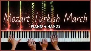 Mozart Turkish March - Rondo Alla Turca [Piano Duet Arrangement]