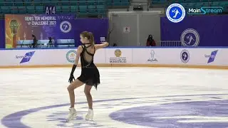 Viktoriia Safonova – 2021 Denis Ten Memorial Challenge FS