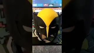 3D Printed Wolverine Mask From 