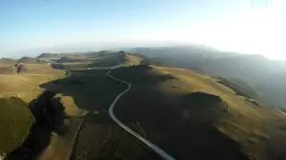 Filmare aeriana din drona peste rezervatia naturala Bucegi- flight Nr 4