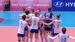 RUSSIA X USA -Pool C-FIVB Volleyball Girls' U18 World Championship Peru 2015 10/8/15