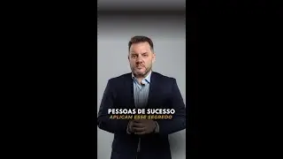 Pessoas de sucesso aplicam esse método.  Quer saber qual?