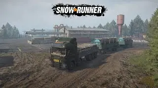 Лесное испытание: крупногабаритные трубы на пределе техники / Arctoc 10x6/4 / SnowRunner