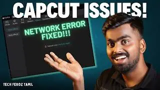 😥Capcut Network Error Try Again Later Problem Fix | How To Solve Capcut Network Error | Capcut Issue