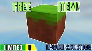[FREE IN-GAME LIMITED] HOW TO GET THE GRASS BLOCK PAL IN MINE BLOCK TYCOON | ROBLOX