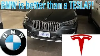 Tesla driver get in a BMW for the first time 🤭