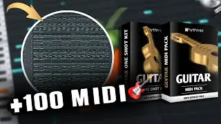 🎸 Guitar melody | Guitar MIDI pack + Guitar One Shot Kit | How to make guitar melodies in fl studio
