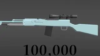 My final moment with SKS before hitting 100K on energy assault