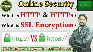 What Is HTTP and HTTPS ? What is Online Security? What is SSL Encryption ? HTTP Vs HTTPS Difference