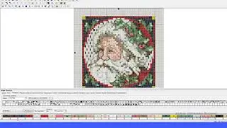 Ответ на вопрос - как убрать символ с цвета в Pattern Maker