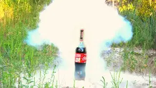 EXPERIMENT Firecrackers VS Coca Cola