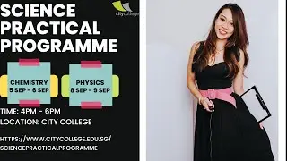 Science Practical Programme @SGCitycollege