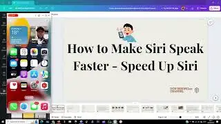 How to Make Siri Speak Faster - Speed Up Siri-2024.