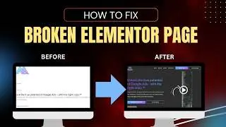 How to fix Elementor page after accidentally switching to default WordPress Editor