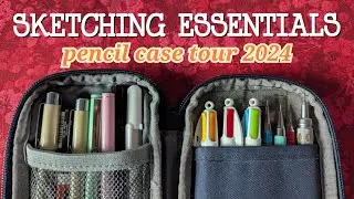 Everyday pencil case tour 2024/25! Prepare yourself for art supply rambling