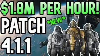 $1.8M AN HOUR! 4.1.1 NEW MONEY METHOD! Easy to do & Fast! | Star Citizen Patch 4.1.1