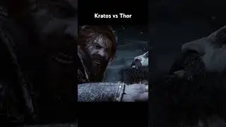 Kratos vs Thor #godofwarragnarok #PS5 #Gameplay