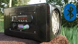 How to make bluetooth boombox speaker