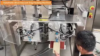 Automatic Brick Vacuum Bag Packing Machine --Focus Machinery