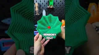 3D printed Sensory & Weird Expanding Fidget 