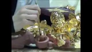 Как позолотить лепнину 1,2 $ лист иконостасы сусальное золото Харьков Донецк Днепр Львов Симферополь