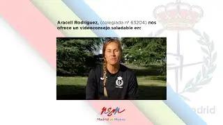 Araceli Rodríguez, colegiada nº 63204 nos ofrece un videoconsejo saludable.