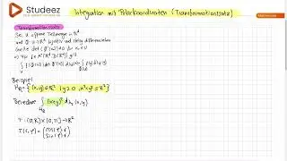 Transformationssatz   Integration mit Polarkoordinaten