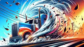 Trucks VS Wind!