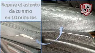 😳Como REPARAR las butacas o asientos de tu 🚙 auto EN 10 MINUTOS / auto seat repair