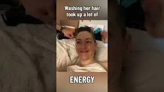 Dianna shaves her hair off